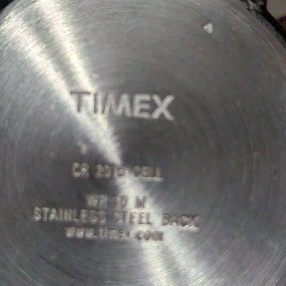 timex working watch indiglo leather straps - Picture 6 of 9